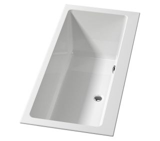 Акриловая ванна Riho Lugo Wall B159001005 180x80см белый